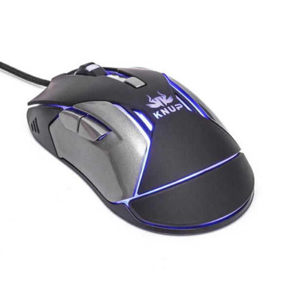 Imagem de Mouse Gamer Com Led Azul Knup Kp-V34