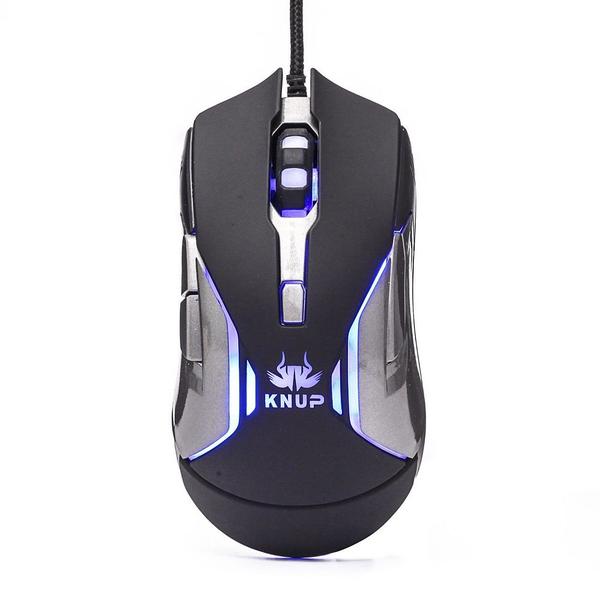 Imagem de Mouse Gamer Com Led Azul Knup KpV34