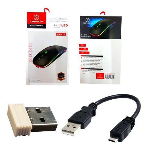 Imagem de Mouse Gamer Dpi Ledrgb Barato Usb Garantia 1 ano