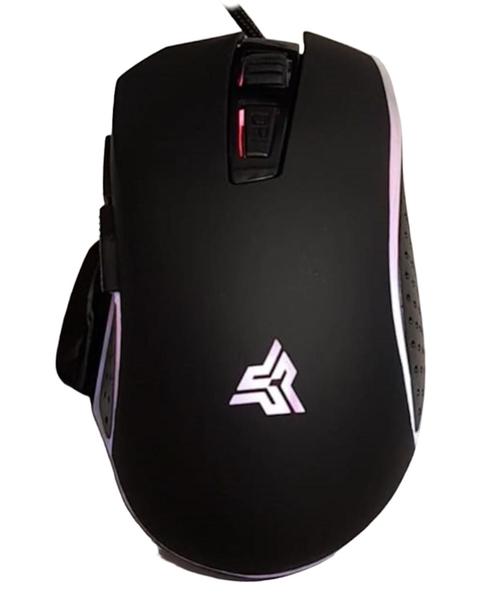 Imagem de Mouse Gamer Ergonômico 6 Botões Resolução 4800dpi Led RGB Computador Pc Notebook Usb