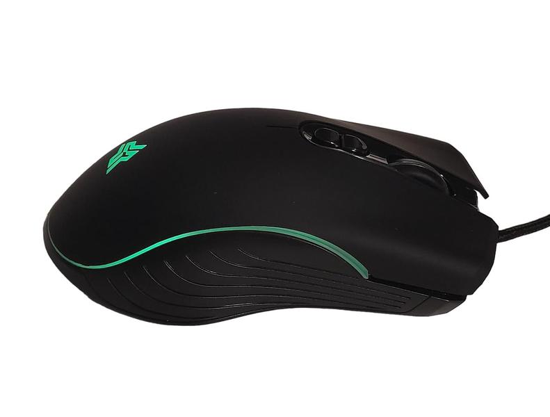 Imagem de Mouse Gamer Ergonomico 7 Botões 4800 dpi Led RGB Rainbow - Anúbis MU008