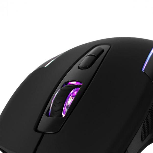 Imagem de Mouse Gamer Ergonômico 7200 DPI 7 BOTOES LED RGB CABO 1,8M Profissional Para Jogos