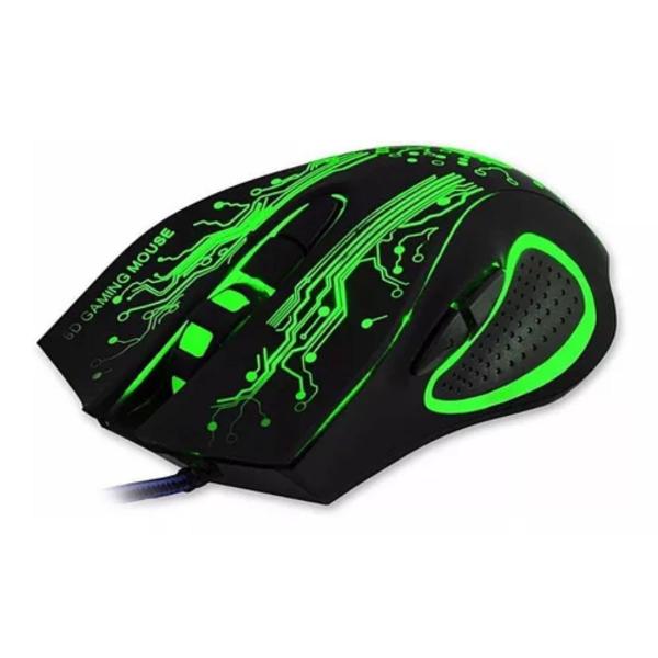 Imagem de Mouse Gamer Estone X9 Usb Led Óptico 2400 Dpi 6 Botões T56