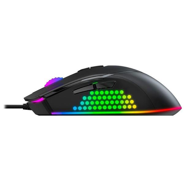 Imagem de Mouse Gamer Evolut Balder RGB LED EG-107 7000DPI Programável