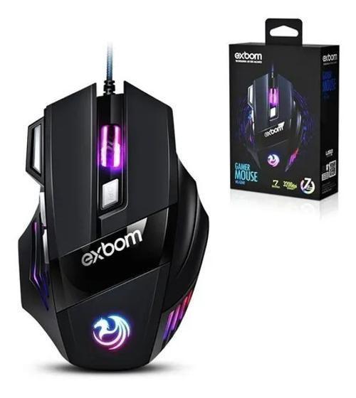 Imagem de Mouse Gamer Exbom Ms-G260 7 Botões