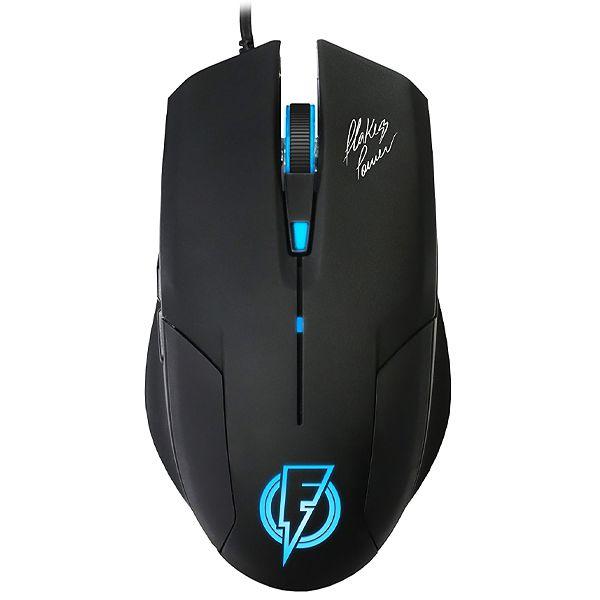 Imagem de Mouse Gamer Flakes Power Stream FLKM002 USB Ate 2.400 Dpi com Backlight - Preto