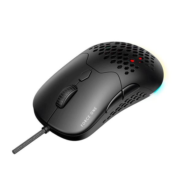 Imagem de Mouse Gamer Force One Lynx Rgb Sem Fio 19000 Dpi