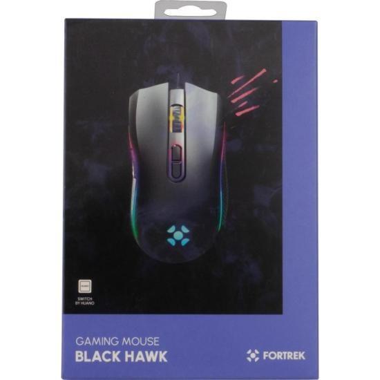 Imagem de Mouse Gamer Fortrek Black Hawk RGB