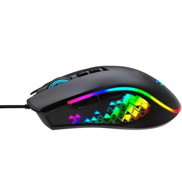 Imagem de Mouse Gamer Fortrek Vickers New Edition 8000 Dpi RGB Preto