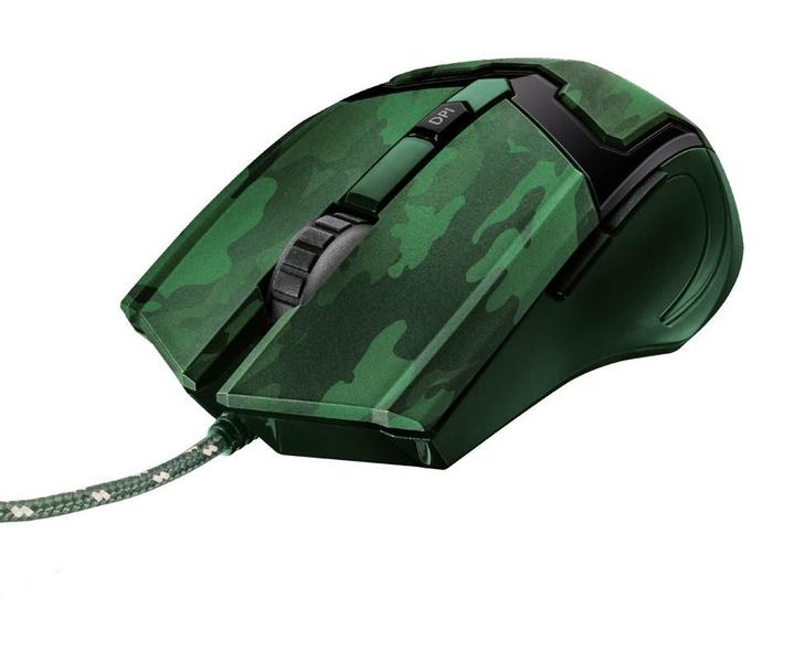 Imagem de Mouse Gamer Gav GXT 101C Jungle 4800dpi 6 botões 22793 - Trust