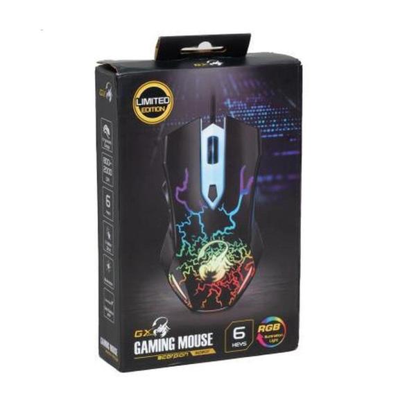 Imagem de Mouse Gamer Genius Scorpion Spear 2000 DPI RGB 6 Botões 6500 fps 150 IPS