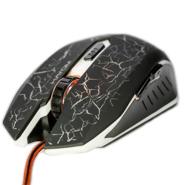 Imagem de Mouse Gamer HAYOM MU2912, USB, LED RGB, 2400 DPI