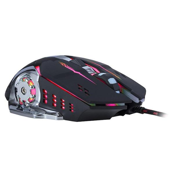 Imagem de Mouse Gamer Hoopson, RGB, 6 Botões, 2400DPI - GT-1100