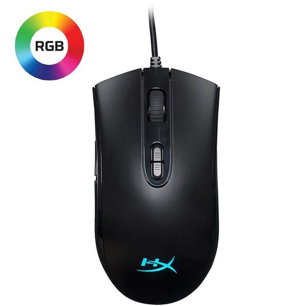 Imagem de Mouse Gamer HyperX Pulsefire Core RGB 6200 DPI - HX-MC004B