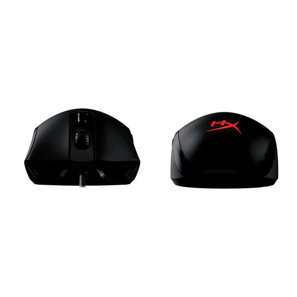 Imagem de Mouse Gamer HyperX Pulsefire Core RGB Com Fio Preto 6200 DPI 4P4F8AA