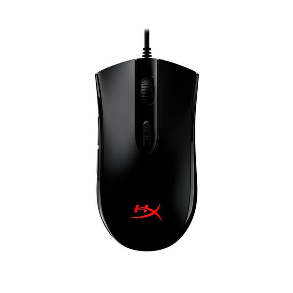 Imagem de Mouse Gamer HyperX Pulsefire Core RGB Com Fio Preto 6200 DPI 4P4F8AA