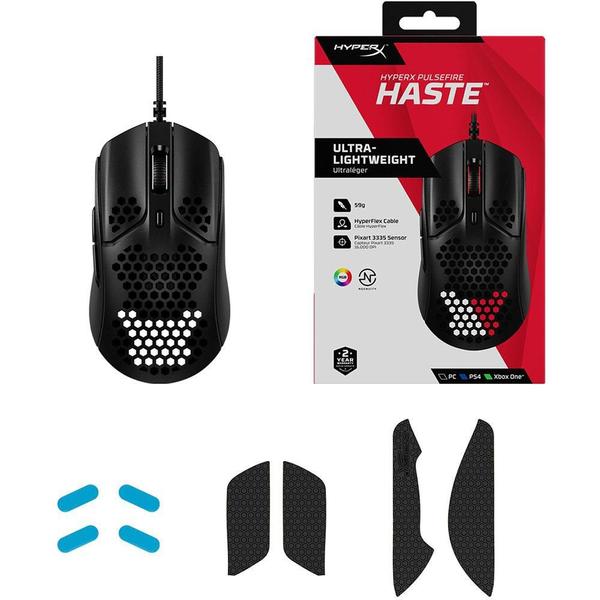 Imagem de Mouse Gamer HyperX Pulsefire Haste Preto 4P5P9AA