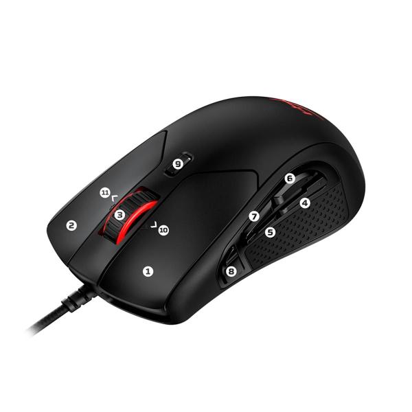 Imagem de Mouse Gamer Hyperx Pulsefire Raid Rgb 16000 Dpi 