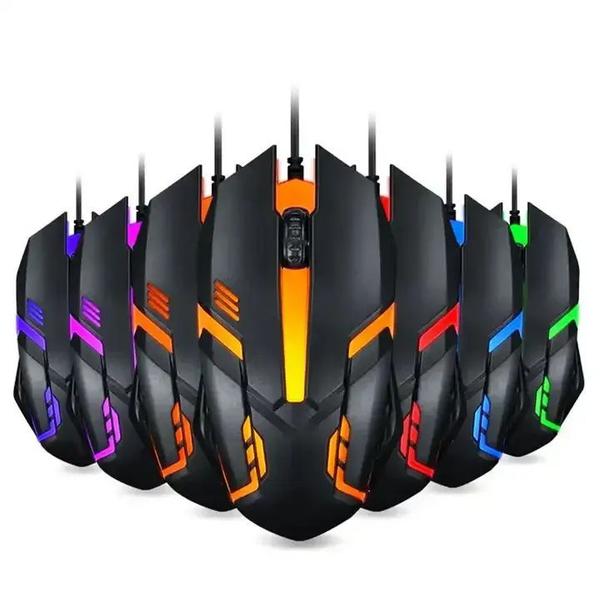 Mouse gamer ko com fio para computador luz rgb mbtech gb4470 Imagem de Mouse gamer ko com fio para computador luz rgb mbtech gb4470