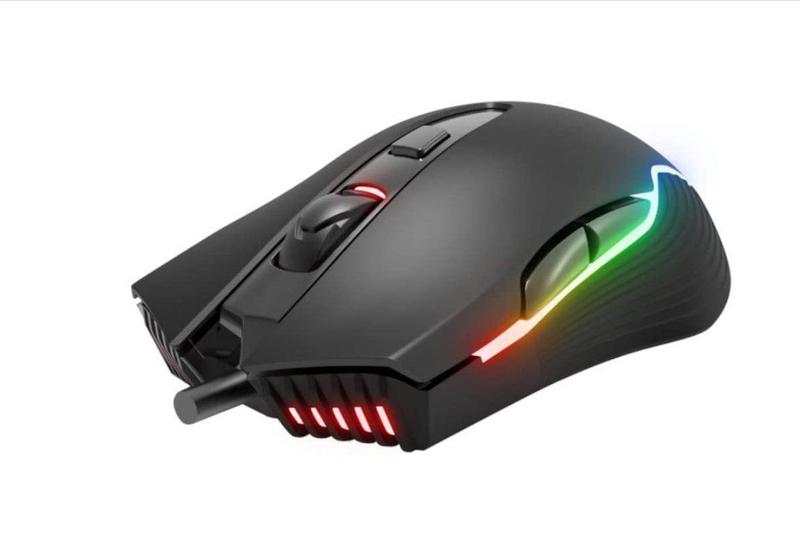 Imagem de Mouse Gamer KWG Rgb 6 Botões 7000Dpi ORION M1 Preto - KWG