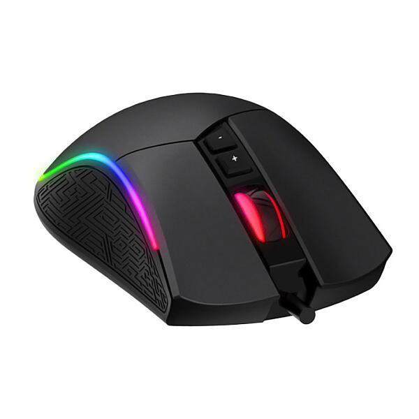 Imagem de Mouse Gamer LED 4800 DPI Com Fio USB 8 Botões