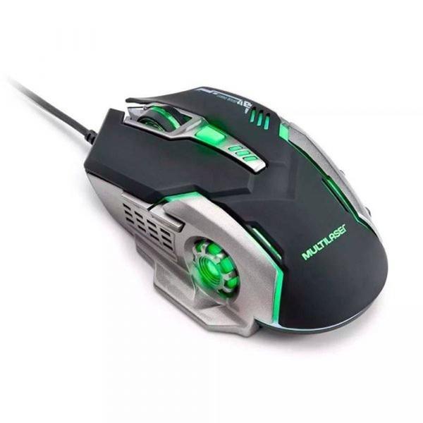 Imagem de Mouse gamer led 7 botões 2400 dpi multilaser mo269