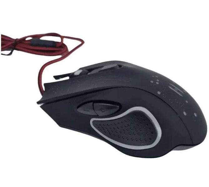 Imagem de Mouse Gamer Led Rgb Dpi 2400 Ley-x9 - lehmox