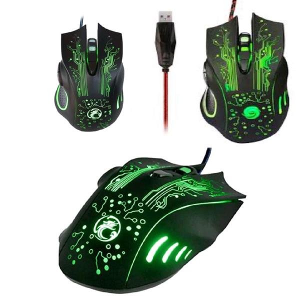 Imagem de Mouse Gamer  Led USB Para Computador Jogo Notebook-Store P.B