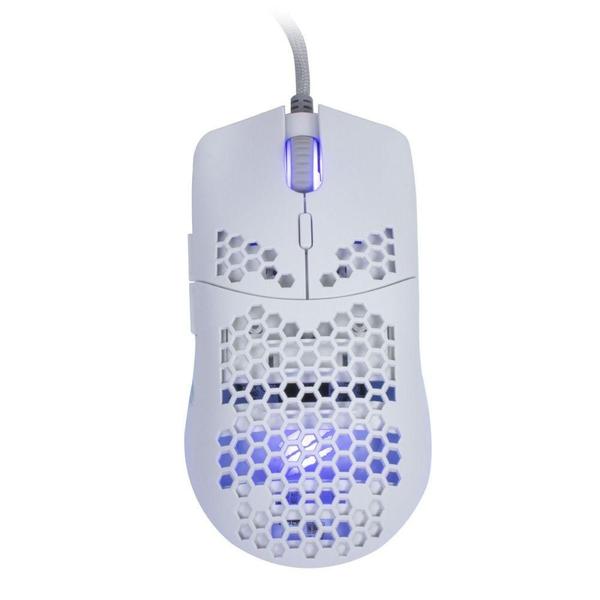 Imagem de Mouse Gamer Leve Dyon-X MS322S Rgb 7 Botoes OEX Game Branco