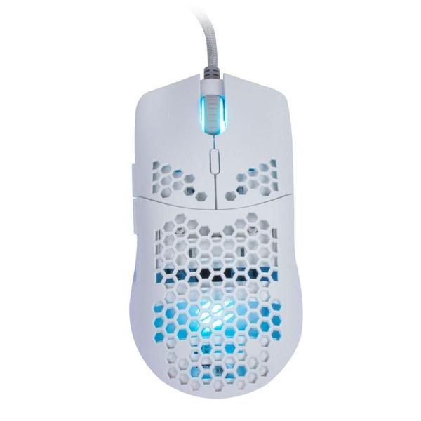 Imagem de Mouse Gamer Leve Dyon-X MS322S Rgb 7 Botoes OEX Game Branco