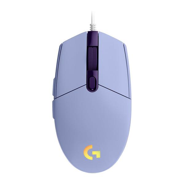 Imagem de Mouse Gamer Logitech G203 Lightsync RGB - Roxo