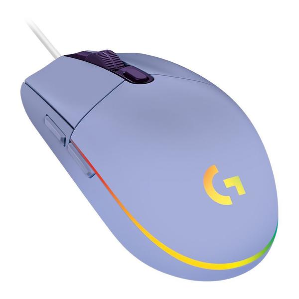 Imagem de Mouse Gamer Logitech G203 Lightsync RGB - Roxo