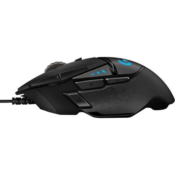 Imagem de Mouse gamer logitech g502 hero rgb preto - 910-005550