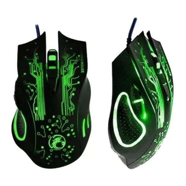 Imagem de Mouse Gamer Modelo X9 2400dpi Led Optical 6d Usb