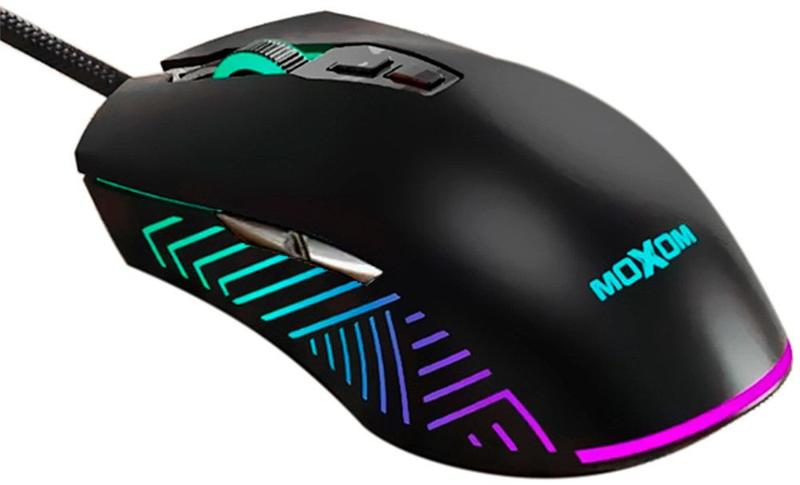 Imagem de Mouse Gamer Moxom Fury LED MX-MS11 6.400 Dpi (com Fio)