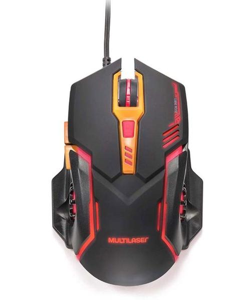 Imagem de Mouse Gamer Multilaser 2400DPI 6 Botões