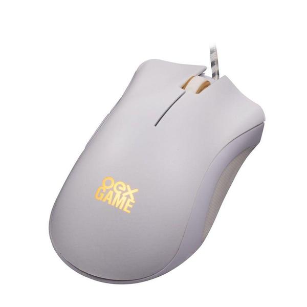 Imagem de Mouse Gamer OEX Boreal MS319 Branco 7200Dpi