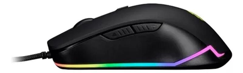 Imagem de Mouse Gamer OEX Cronos MS320, USB, 7200 DPI, LED RGB, 5 Botões, Sensor Pixart 3212, Cinza