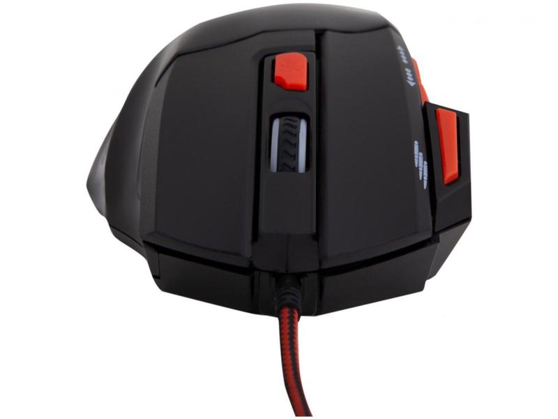 Imagem de Mouse Gamer Óptico 2400dpi Multilaser - XGamer Fire Button