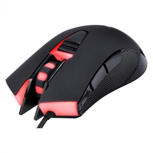 Imagem de Mouse Gamer Para Escritório Alta Qualidade Vinik Luz Pulsante Cabo 1,8m Para Fps Até 2400DPI Cor Preta Sensor Óptico Entrada USB