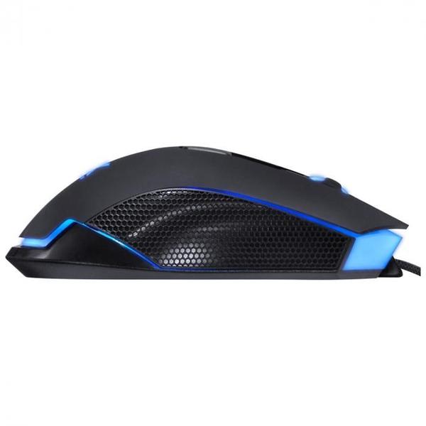 Imagem de Mouse Gamer Para Escritório Até 2400dpi Led Pulsante Vinik Design Ergonômico de Alta Qualidade Para Fps Cabo Trançado 1,8m Com Botões Macro