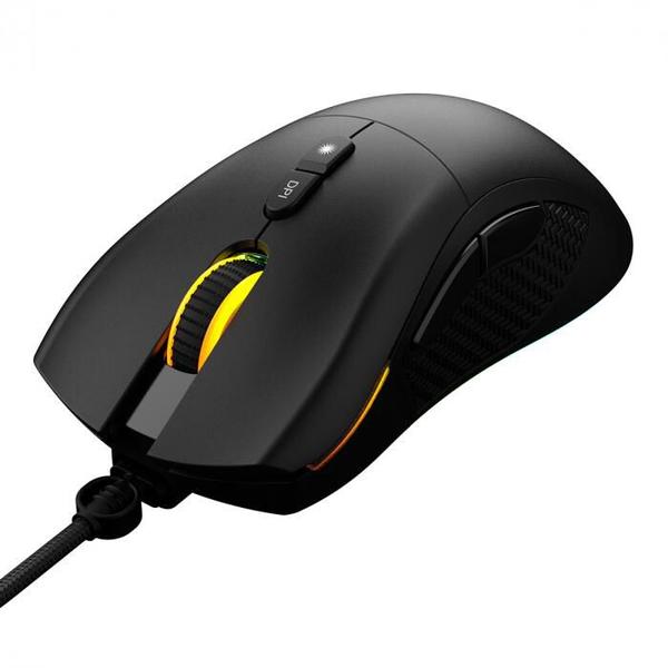 Imagem de Mouse gamer pcyes gaius - 12400 dpi - rgb - 6 botoes - pmggbv