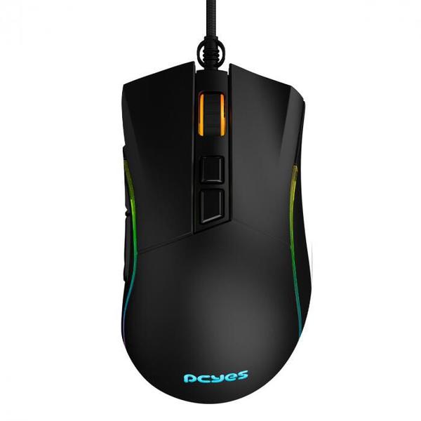 Imagem de Mouse gamer pcyes valus - 12400 dpi - rgb - 8 botoes - pmgvlbv