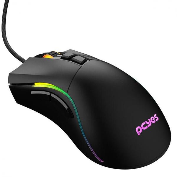 Imagem de Mouse gamer pcyes valus - 12400 dpi - rgb - 8 botoes - pmgvlbv