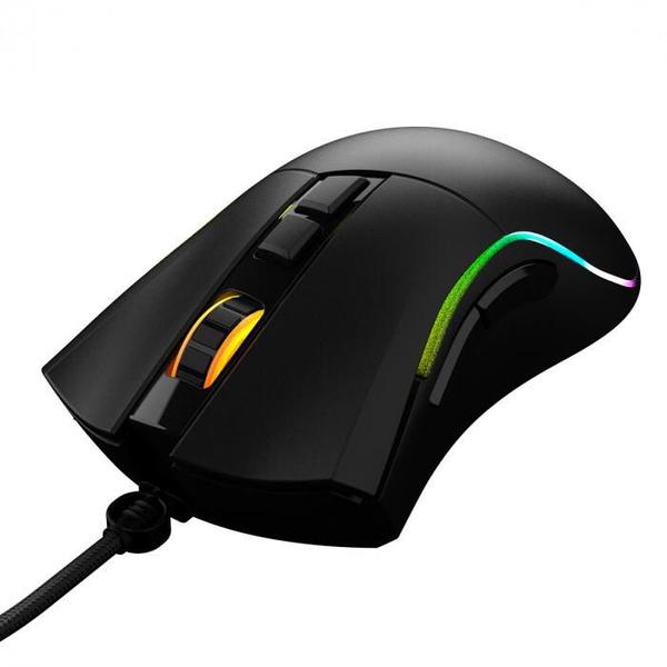 Imagem de Mouse gamer pcyes valus - 12400 dpi - rgb - 8 botoes - pmgvlbv