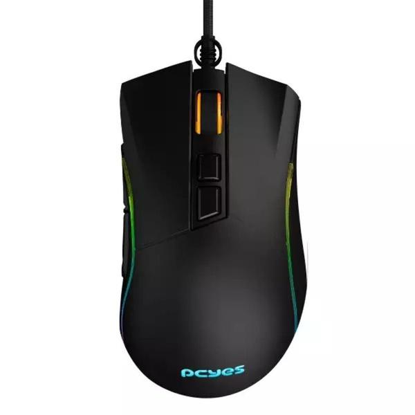 Imagem de Mouse Gamer Pcyes Valus - 12400 Dpi - Rgb - 8 Botoes