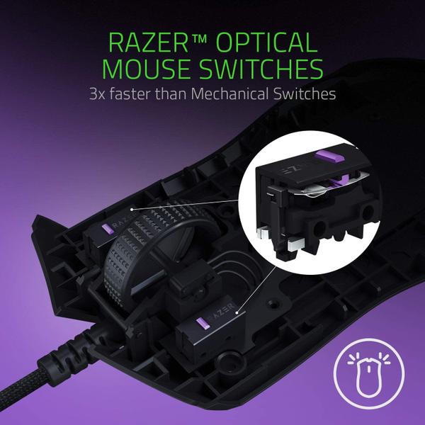 Imagem de Mouse Gamer Razer Viper Ultralight - 2ª Geração - Sensor Ótico 16K DPI - RGB Chroma - Rosa Quartzo