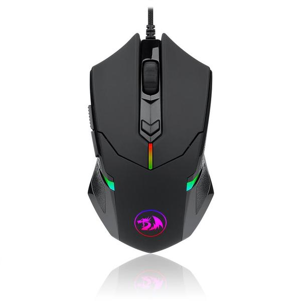 Imagem de Mouse Gamer Redragon Centrophorus 2 RGB 7200DPI 1000Hz USB 2.0 Preto - M601-RGB