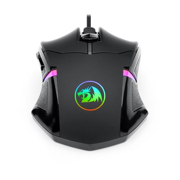 Imagem de Mouse Gamer Redragon Centrophorus 2 RGB, 7200DPI, 6 Botões, Preto - M601-RGB