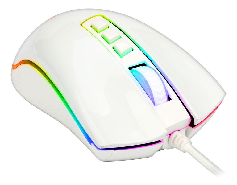 Imagem de Mouse Gamer Redragon Cobra Fps Lunar White - M711W FPS